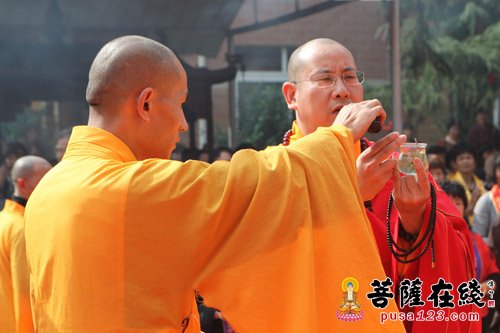 「佛教」上海金山大觉禅寺隆重举行迁址洒净仪式
