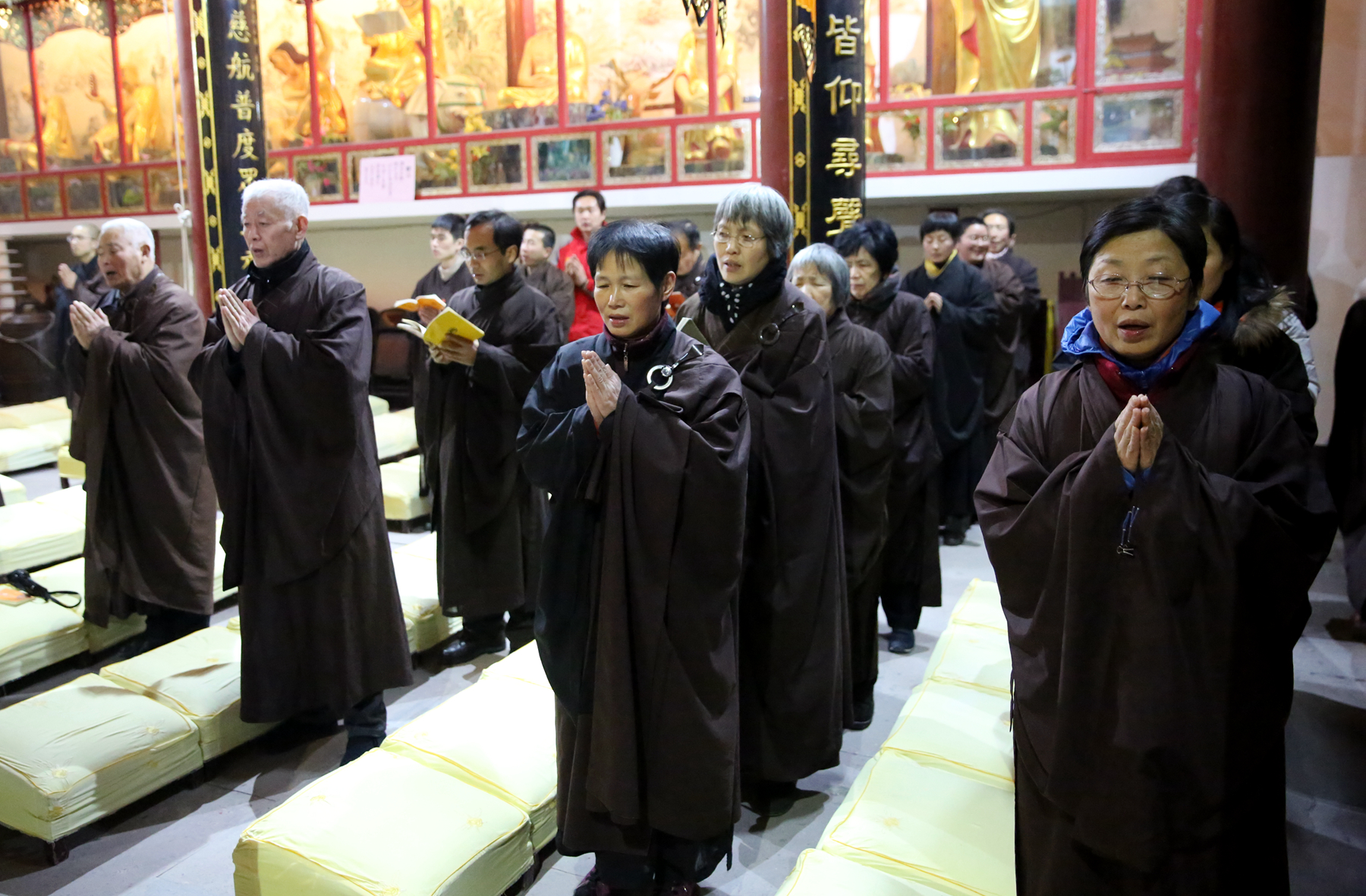 「佛教」慧日禅寺恭迎阿弥陀佛圣诞法会甘露净坛