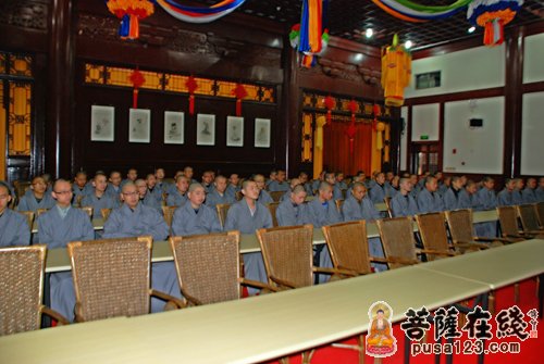 「佛教」江苏寒山书院隆重举行2013春季开学典礼 秋爽大和尚出席