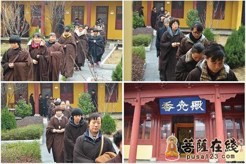 「庐山东林寺」江西庐山东林寺2013年2月下旬十日闭关圆满