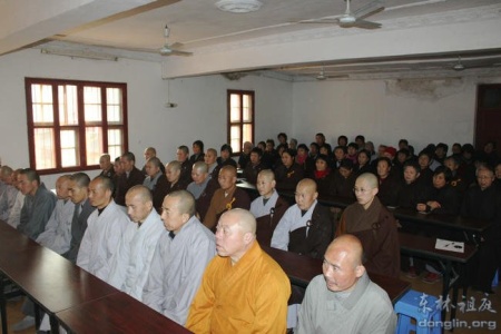 「佛教」江西省东林寺2010年冬季49天闭关念佛正式开始