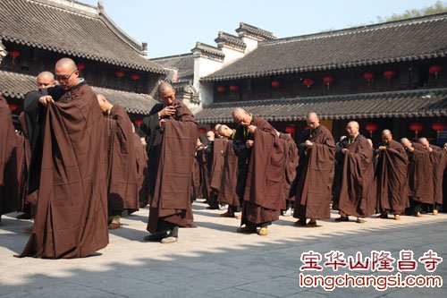 「宝华山」江苏省宝华山隆昌寺传授三坛大戒法会初坛隆重举行