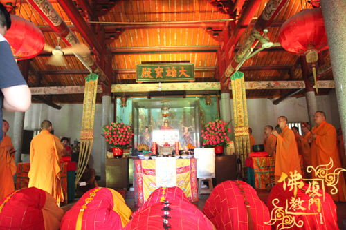 「佛教」福建厦门云塔寺隆重举行能元法师进驻仪式