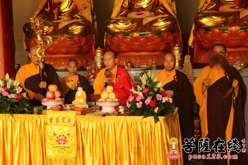 「佛教」湖北大冶目莲寺圆满举办“供佛斋僧孝亲祈福超荐法会”
