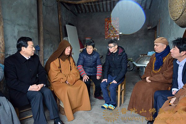 「佛教」普济禅寺道慈大和尚一行看望慰问重病患者 真情帮扶暖人心