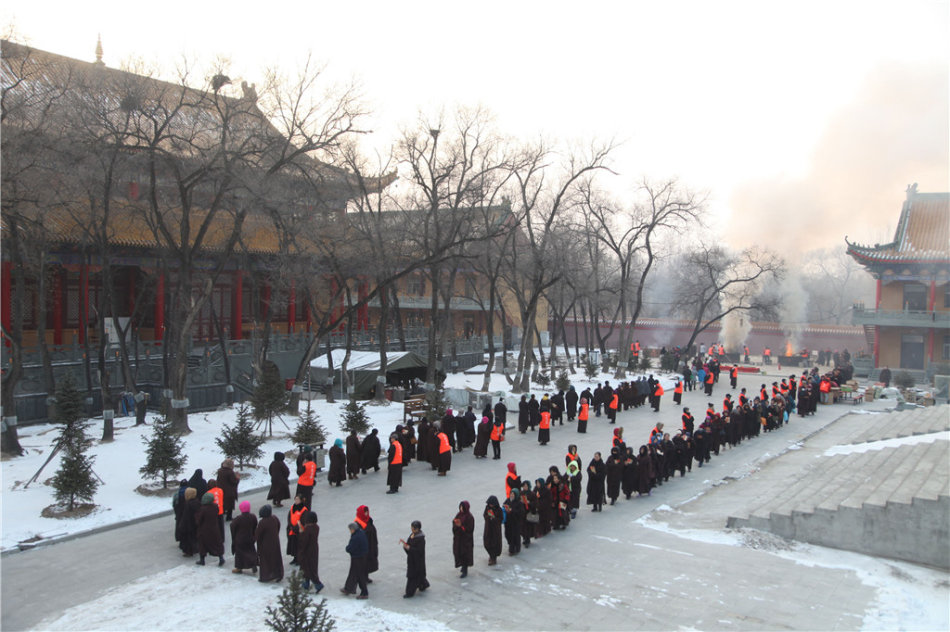 「药师如来」黑龙江大庆市果成寺药师佛圣诞祈福消灾、放生大法会圆满落幕