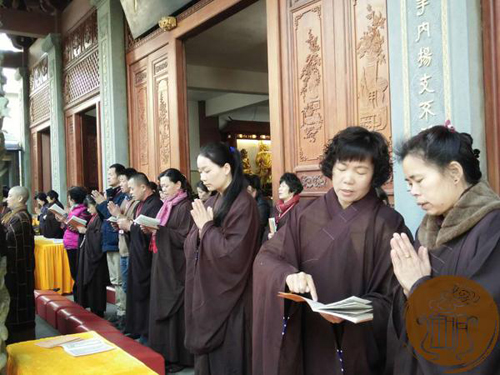 「佛教」福建厦门进明寺举行观音菩萨圣诞祈福法会