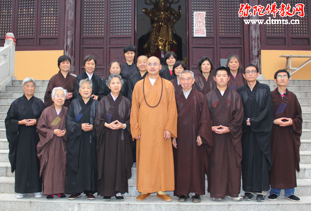 「佛教」江苏东台弥陀寺举办地藏七及临终助念学习交流会