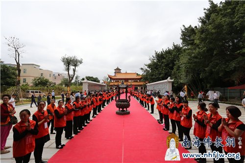 「佛教」广东深圳龙岗龙兴寺全殿落成开光祈福