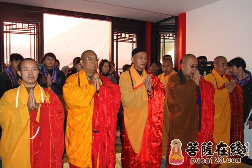 「花果山」江苏花果山海宁禅寺隆重举行恢复开放二十周年庆典暨普贤殿文殊殿方丈室开光法会