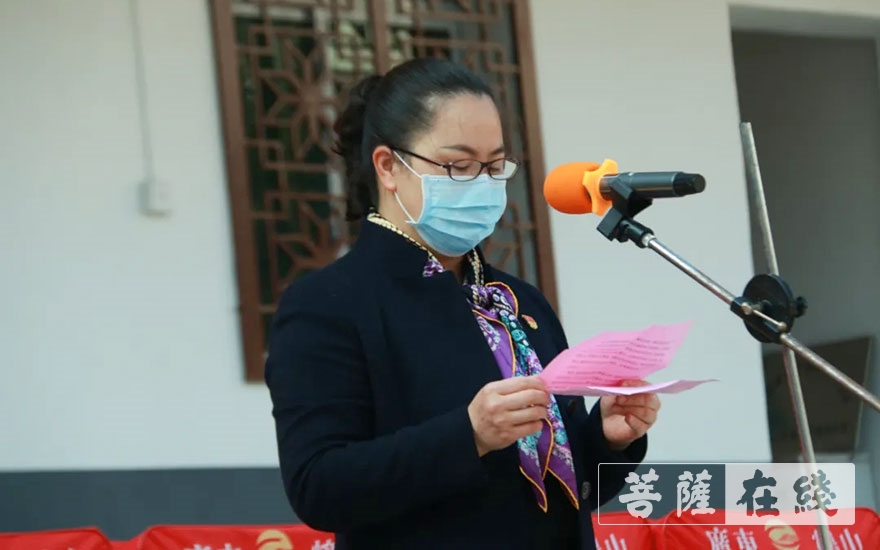 「云门寺」韶关云门寺常住前往必背镇慰问困难群众