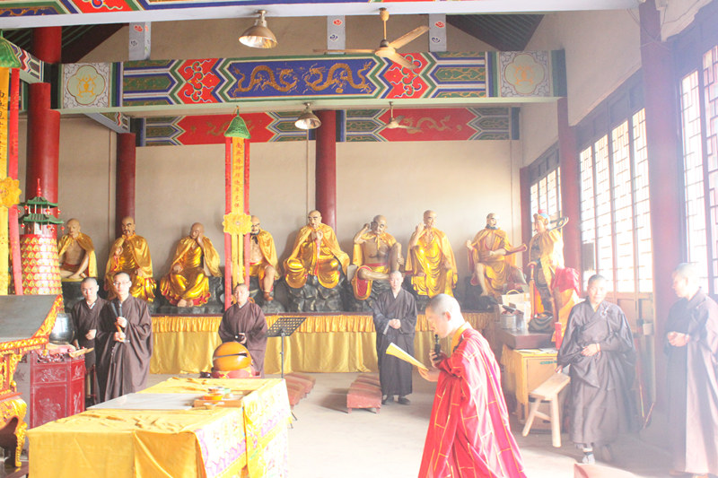 「佛教」大冶目莲寺圆满举行清明三时系念超荐法会