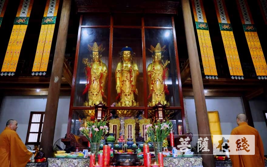 「佛教」诸佛欢喜 北天目灵峰讲寺举行盂兰盆法会
