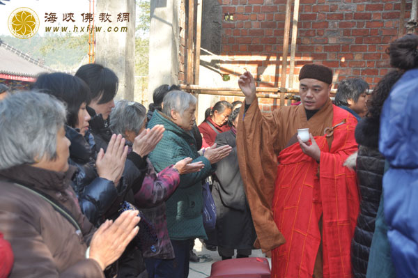 「佛教」浙江安吉正觉讲寺隆重举行地藏殿上梁祈福法会