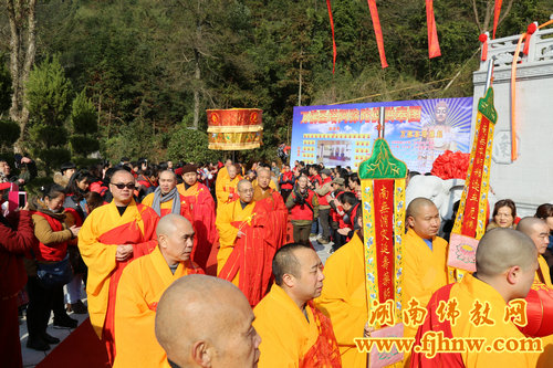 「佛教」湖南浏阳石霜寺隆重举行万佛圣塔落成暨佛像开光法会 「佛教」湖南浏阳石霜寺隆重举行万佛圣塔落成暨佛像开光法会