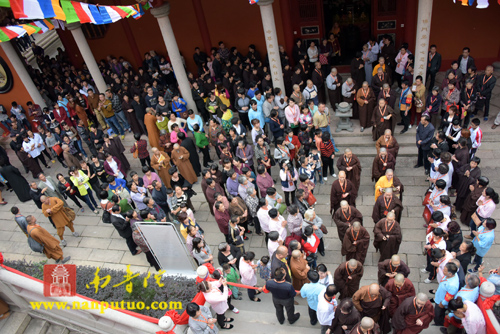 「佛教」福建福安种徳禅寺隆重举行观音阁落成暨佛像开光庆典法会