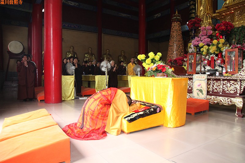 「佛教」山东普照寺启建礼拜《地藏忏》法会
