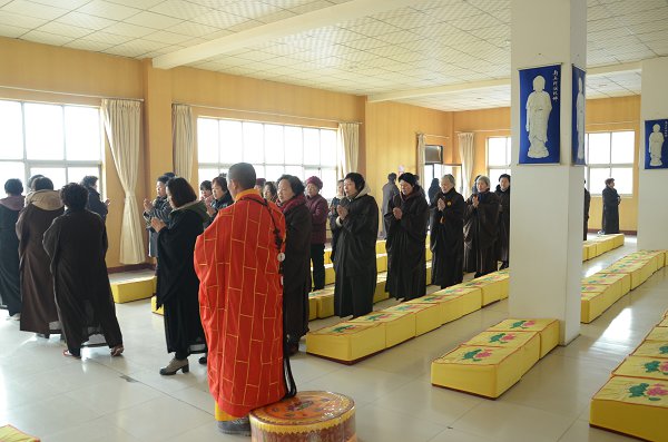 「佛教」山东三学净苑举办释迦牟尼佛出家日祈福佛七法会