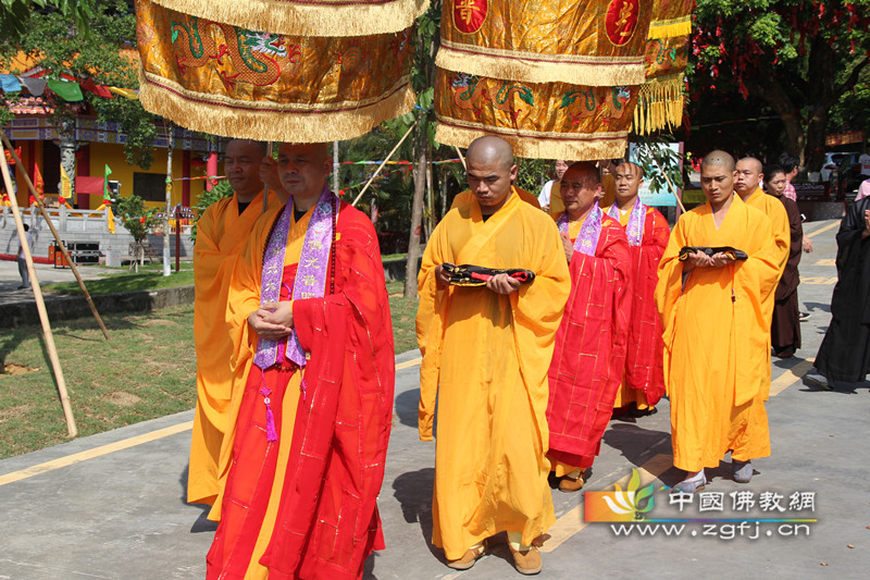 「千手观音」广东惠州清泉古寺千手观音、万佛圣像开光法会