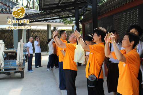 「佛教」福建厦门太平岩寺青年佛学班太姥山平兴寺参学圆满
