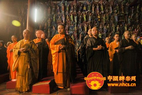 「佛教」广东韶关南华禅寺举行“六祖诞”吉祥祈福法会