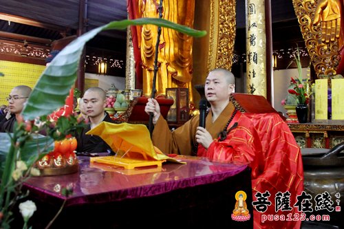 「佛教」七塔禅寺传授三坛大戒法会礼请达照法师作佛学专题讲座