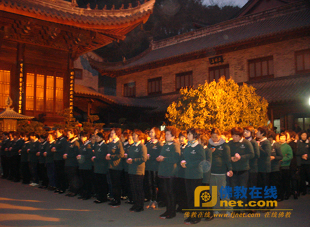 「佛教」浙江省温州太平寺隆重举行传灯法会（图）