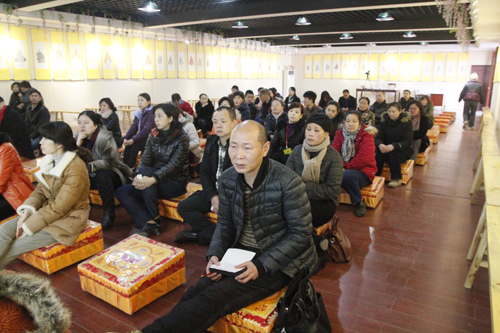 「佛教」2015年湖北武汉归元禅寺归元大讲堂一日禅修正式开课