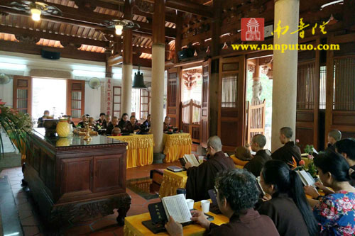 「佛教」福建厦门万石莲寺启建为期七天的地藏法会