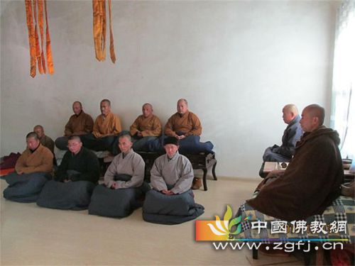 「佛教」安徽天柱山三祖禅寺举行精进禅七法会