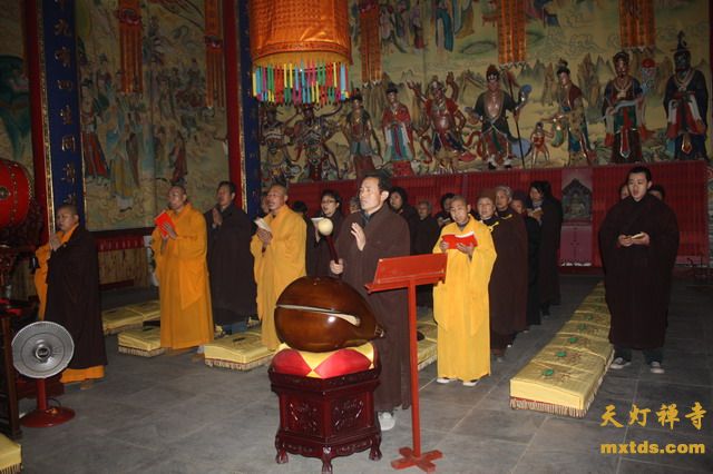 「圣诞节」陕西勉县天灯禅寺举行观音菩萨圣诞暨祈福平安法会