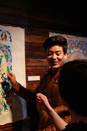 「艺术」龙树画苑文化主题展白玛梅朵启幕