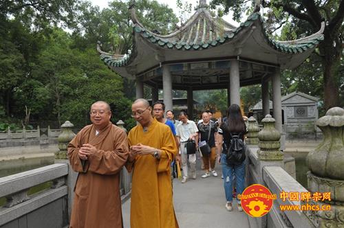 「佛教」湖北黄梅佛教参访团到广东南华禅寺朝圣