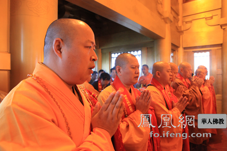 「佛教」慈恩寺金顶开光　重现唐宋佛教之盛景