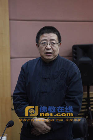 「佛教」首届人大宗教学（佛教文化）专业硕士研究生班开学