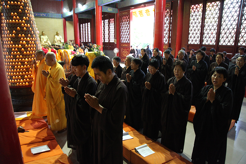 「菩萨戒」山东淄川普照寺传授在家菩萨戒