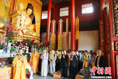 「佛教」福建佛教参访团赴云南昆明盘龙寺朝圣