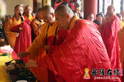 「佛教」上海南山古寺举行全堂佛像开光暨灵宏法师晋院升座庆典