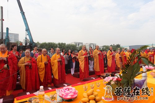 「佛教」上海大方禅院易地隆庆寺重建工程奠基庆典隆重举行