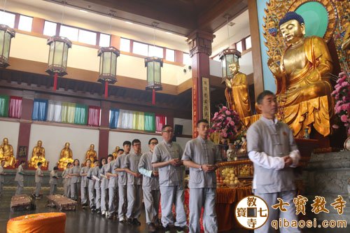 「佛教」上海七宝教寺“景泰春和·参禅问道”共修活动圆满