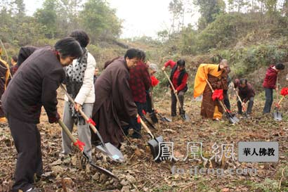 「北川」隆续法师主法 北川梓墚寺重建工程正式启动