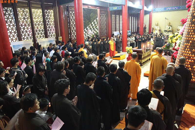 「淄川」山东淄川普照寺八月廿二燃灯佛传灯祈愿法会