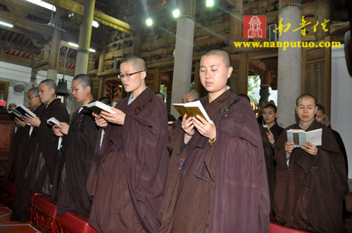 「佛教」厦门万石莲寺举行宏船老和尚圆寂二十周年纪念法会