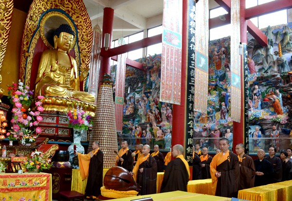 「佛教」湖南东山古寺隆重举行万缘法会熏坛洒净仪式 「佛教」湖南东山古寺隆重举行万缘法会熏坛洒净仪式