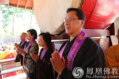 「佛教」加拿大佛教会湛山精舍举行广济龙王菩萨圣像升座仪式