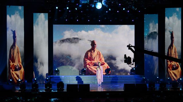 「传喜法师」13.5.13.传喜法师主持江苏镇江“天籁梵音”恭迎佛陀圣诞祈福梵呗音乐会