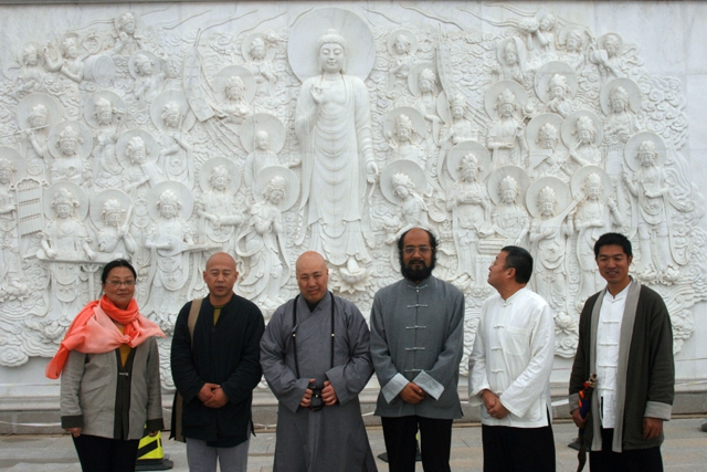 「东林大佛」中国宗教学会副会长王志远教授一行参访东林大佛