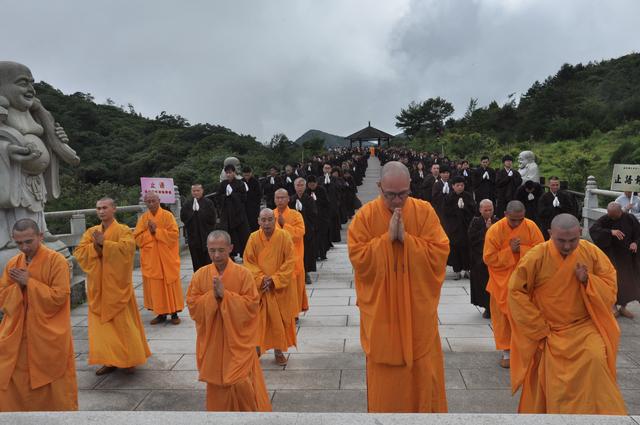 「摄影」庆云寺举办慈航菩萨回归祖庭10周年拜山法会