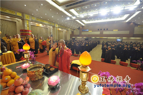 「佛教」上海玉佛禅寺举行第二十届皈依法会 「佛教」上海玉佛禅寺举行第二十届皈依法会