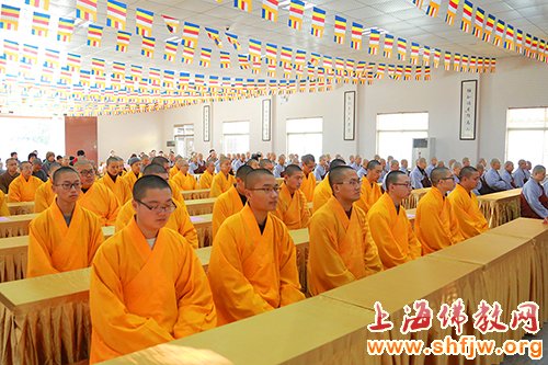 「佛教」弘范三界 上海佛学院尼众律学部开学典礼于万佛阁举行